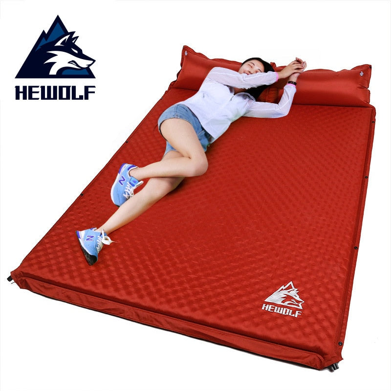 hewolf tent HEWOLF Outdoor Thick 5cm Automatic Inflatable Cushion Pad Outdoor Tent –  CAMP'N'GOODS