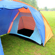 5-8 Person Camping Big Tent Double Layer Waterproof Two Bedroom Tent Camping Hiking Fishing Hunting Outdoor Family Party Tent