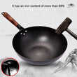 Iron Non-Coating Pot cast iron pan General use for Gas and Induction Cooker Chinese Wok Cookware Pan Kitchen Tools