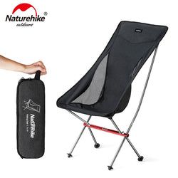 Naturehike Portable Ultralight Camping Chair Outdoor Folding Fishing Chair Alluminum alloy Beach Picnic Chair NH18Y060-Z