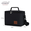 Aosbos Fashion Portable Thermal Lunch Bags for Women Kids Men Food Picnic Cooler Box Large Capacity Insulated Tote Bag Storage