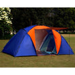 5-8 Person Large Camping Tent Double Layer Waterproof Two Bedrooms Travel Tent for Family Party Travel Fishing 420x220x175CM