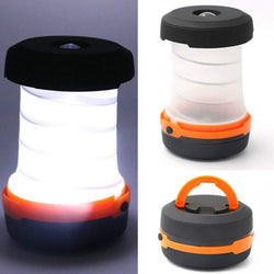 Portable Camping Lantern Multifunction Retractable LED Flashilight Mini Tent Light Emergency Lamp Pocket Flashlight outdoor