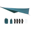 350x280cm Waterproof Tarp Tent Shade Outdoor Camping Hammock Rain Fly UV Garden Awning Canopy Sunshade Ultralight 5 Colors