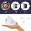 1Pcs E27 Bluetooth RGB LED Bulb Lamp LED Lamp With IR Remote Control Light Bulb Indoor Home Decor Smart IC Lighting Lamp