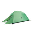 Naturehike CloudUp Series Ultralight Hiking Tent 20D/210T Fabric For 1 Person With Mat Warm Tent NH18T010-T