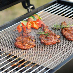Non-stick Pad Reusable Glass Fibe BBQ Grill Mat Baking Mat Cooking Grill Barbecue Heat Resistance BBQ Accessories Kitchen Tools