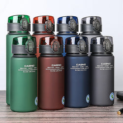 New 400ml/560ml Portable Sports Water Bottle BPA Free Leak-Proof My Cute Plastic Water Bottles Student Kids Durable Drinkware