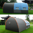 8-10 People Camping Tent Waterproof Portable Travel Tunnel Double Layer Large Family Canopy Sunshade for Big Family 4 Seasons