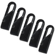 5pcs Fashion Zipper Slider Instant Universal Repair Kit Replacement for Broken Buckle Travel Bag Suitcase Tent Backpack Zipper