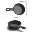 8.5CM Cast Iron Skillet, Non-stick Mini Egg Frying Pan for Gas Induction Cooker, Kitchen Cooking Tools Cookware