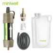 miniwell L630 Portable Water Filter Emergency Survival kit with Bag for Travelling ,Hiking & Camping