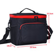 Large Shoulder Thicker Cooler Bag Thermal Lunch Bag Tote Insulated Ice Pack Portable Picnic Drink Food Beer Storage Container