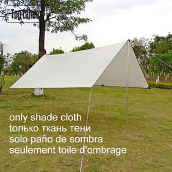 3x5m 3x4m Sun Shelter Tent Tarp for Beach Waterproof Shade Outdoor Camping Hammock Rain Fly Pool Tarpaulin Garden Awning Canopy