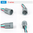 16mm 19mm 22mm 25mm cable socket for LED push button switch Car wires stable lamp light button computer power cable connector