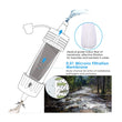 Camping Mini Survival Water Filter Straw Portable Osmose Waterfilter System Sport Outdoor Wasser Filter