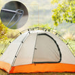 Hewolf 2 Person Waterproof Camping Tent For Outdoor Recreation Double Layer 4 Seasons Hiking Fishing Beach Tourist Tents
