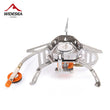 Widesea Wind proof outdoor gas burner camping stove lighter tourist equipment kitchen cylinder propane grill