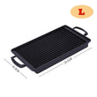 Portable Japanese BBQ Grill Charcoal Barbecue Grills Aluminium Alloy Indoor Outdoor BBQ Grill Pan Barbecue Stove