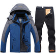 Winter Ski Suit For Men Waterproof Ski Jacket Pants Set Windproof Keep Warm Outdoor Snow Skiing and Snowboarding Jacket Men