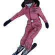 New Shiny Silver Gold One-Piece Ski Suit Women Winter Windproof Skiing Jumpsuit Snowboarding Suit Female Snow Costumes