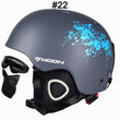 MOON Skiing Helmet Autumn Winter Adult and Children Snowboard Skateboard Skiing Equipment Snow Sports Safty Ski Helmets