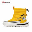 Baasploa 2021 Winter Shoes Boot Cotton Shoes Non-slip Wear-resistant Snow Boots High gang thick-soled Comfortable Female Shoes