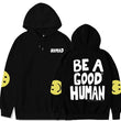 Kpop JIMIN NOMAD BE A GOOD HUMAN Hoodie Harajuku  hoody Harajuku clothing hip-hop Cool Couple High Street Sweatshirts
