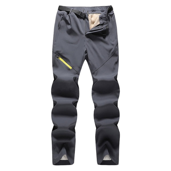 Ski Pants for Men Winter Outdoor Windproof Waterproof Snowboard Snow Fleece Pants Thick Warm Trousers Male Trekking Hiking Pants