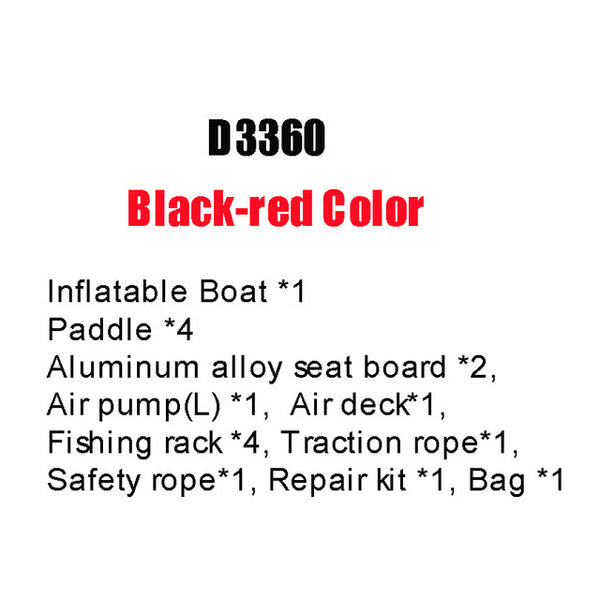 8-10 Person PVC Inflatable Boat Raft River Dinghy Fishing Rowing Boat With Aluminum Oars Air Pump D3360 728kg Load Weight 0.9MM