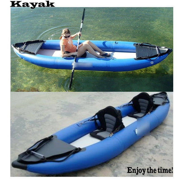 Best selling 0.9mm pvc inflatable kayak/ fishing kayak /fishing boat/double-person canoe for sale